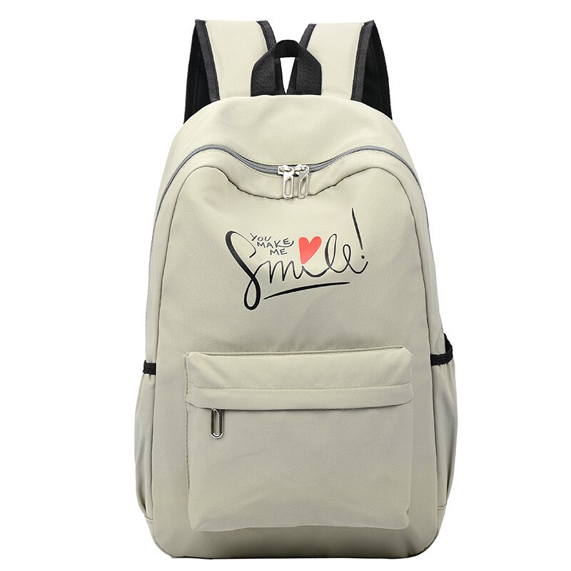 Nouveaux sacs d'école de pour les filles enfants sac à dos étanche primaire étudiant livre sac grande capacité enfants cartable: beige yellow