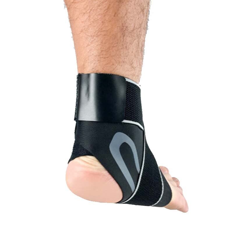 Wanayou 1Pcs Dunne Ademend Enkel Ondersteuning, Elastische Compressie Sport Enkel Protector, Zwart Enkelbrace Voor Running Basketbal