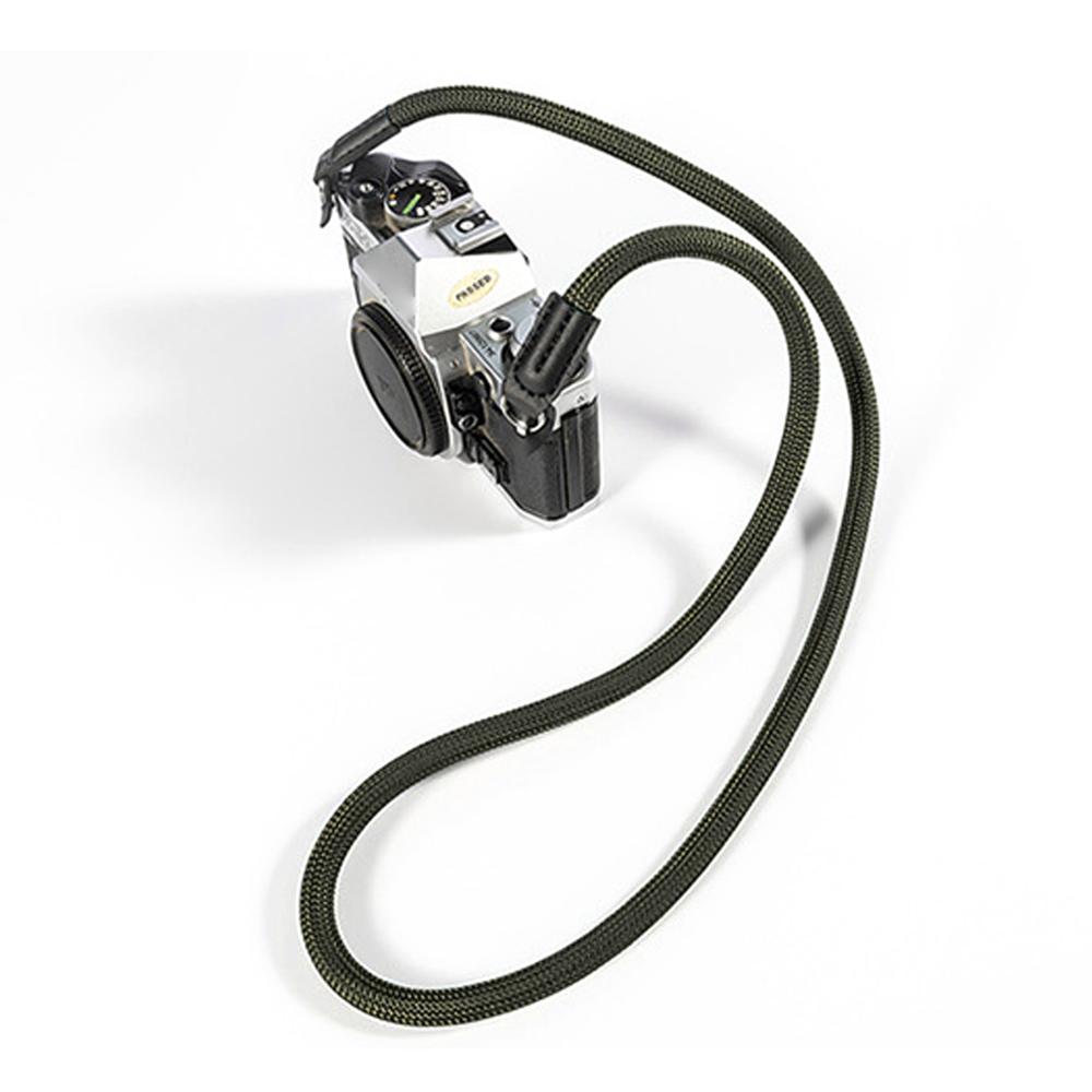 Besegad för spegellösa digitalkameror 100cm kamera axelrem handgjord nylon klätterrep bälte lanyard kamera halsrem