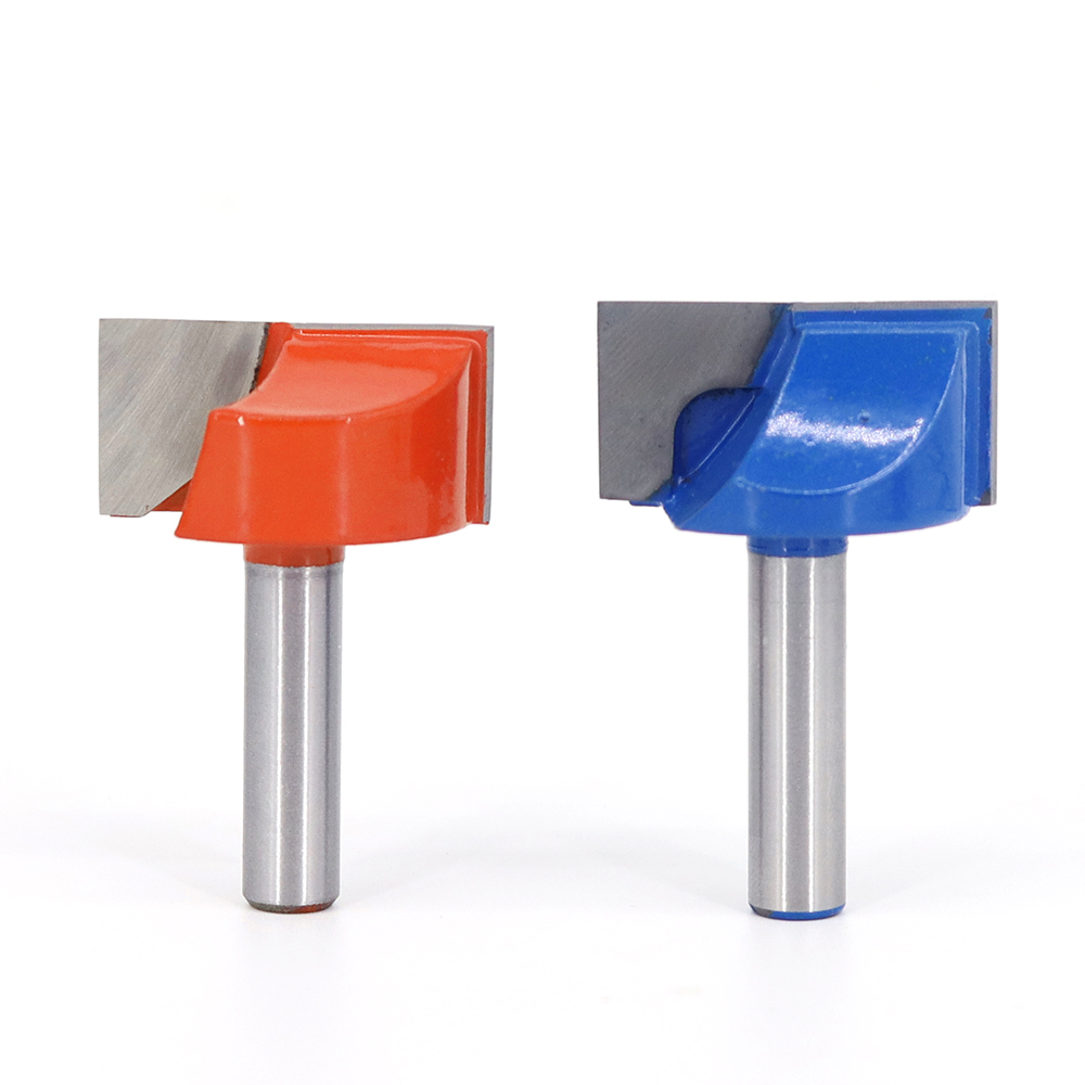 VACK 6/8mm Shank Cleaning Bottom Bit Engraving Wood Cutter Solid Carbide Milling End Mill 18mm 20mm 30mm 32mm Woodworking Tool