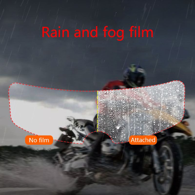 Film Anti-buée T3LF de casque de moto de correction de lentille imperméable et antibuée