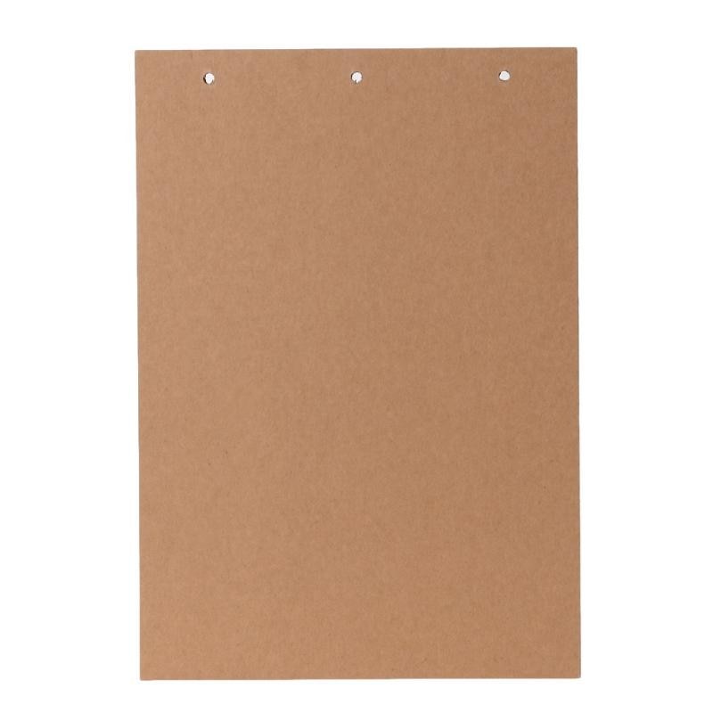 Fotoalbum 10 ark 10 tommer 18 x 26 cm gør-det-selv scrapbog papirhåndværk sort kort papirhåndværk håndlavede indre arksider: Brun