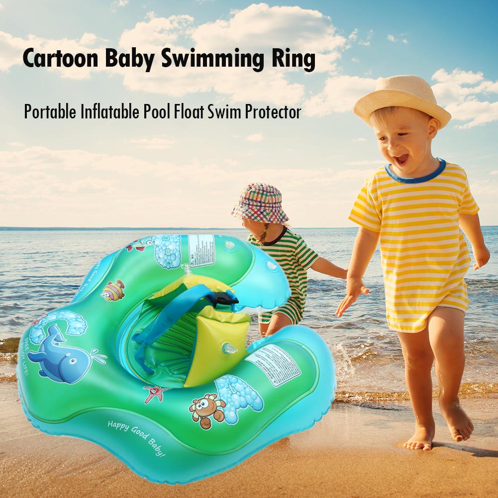 Heißer Baby Schwimmen Ring Anti Rollover Tragbare Baden Schwimmbad Spielzeug schweben Schwimmen Schutz Sommer Wasser Spielzeug für freundlicher freundlicher