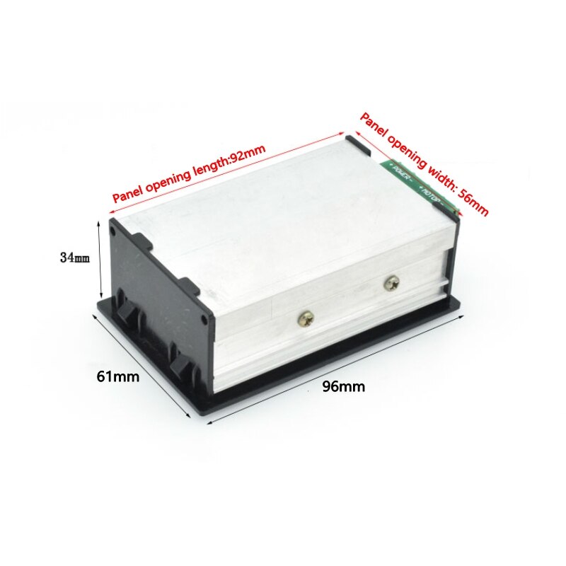 Digital Display 0~100% Adjustable DC 6-60V 30A DC Motor Speed Controller PWM 12V 24V 48V Adjustable Frequency