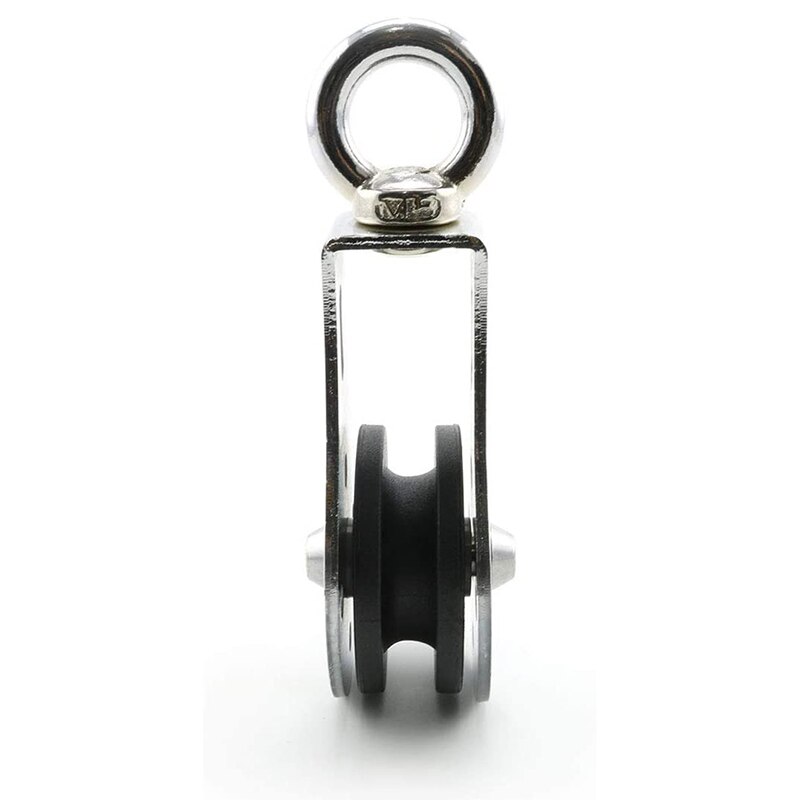 Stainless Steel 304 Single Wheel Swivel Pulley Blocks Loading Fitness Tractions Wheel/Lifting Pulley/Hanging Wheel NOV99