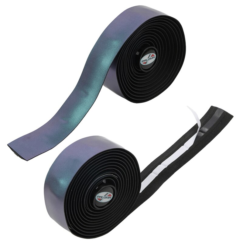 Landeveissykkel sykkelstyre kork eva pu bar tape aurora light styrekran sykling demping antivibrasjonsomslag med 2 bar plugg