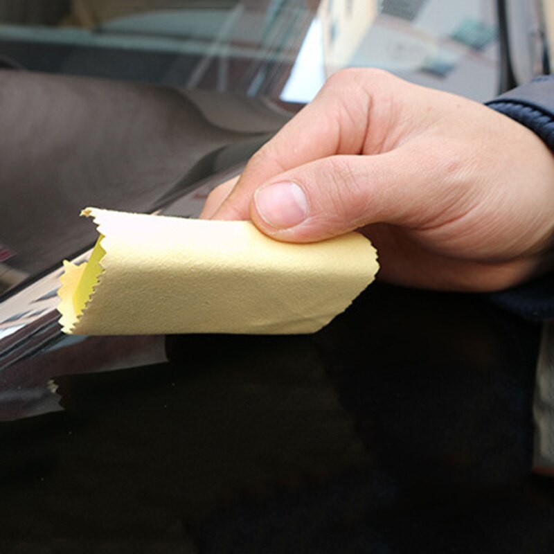 20 kpl neliömäinen nano keraaminen auton lasipinnoite nukkaamaton kangas mikrokuituliina pehmeä pehmeä 10 x 10cm