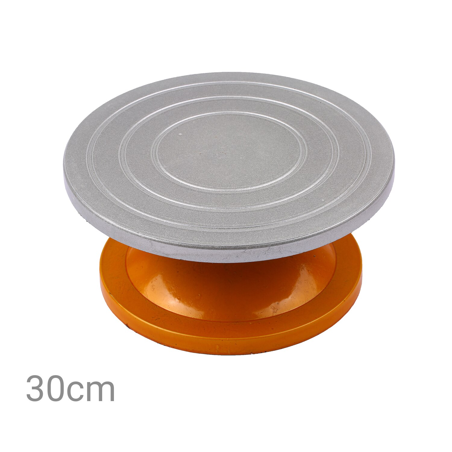 Konstförsörjning 10in diameter skulpteringshjul mini lera göra keramik hjul skivspelare med kullager: 30cm