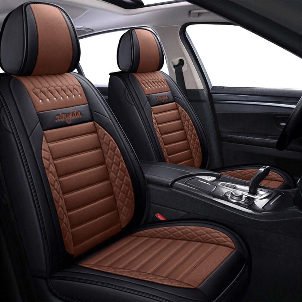 Couverture de Siège de Voiture, en Cuir, Housse d&#39;Accessoires Auto, pour Peugeot 301/307 SW/508/308/206/4007/5008/3008/107, Seat