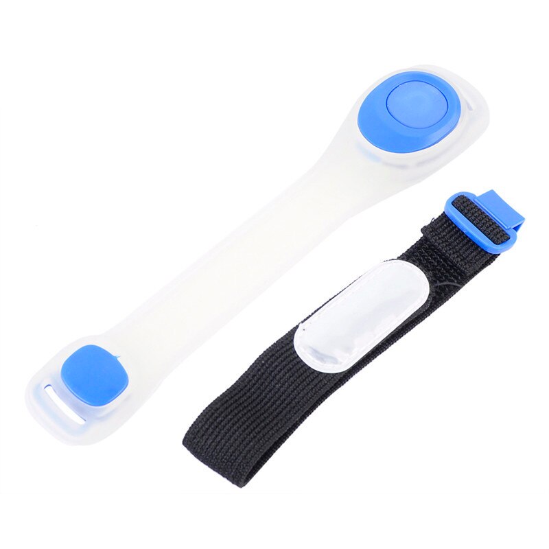 1 Uds brazalete luminoso LED seguro y duradero luz reflejada haz de luz nocturna con pulsera brazalete Jogging ciclismo: 07