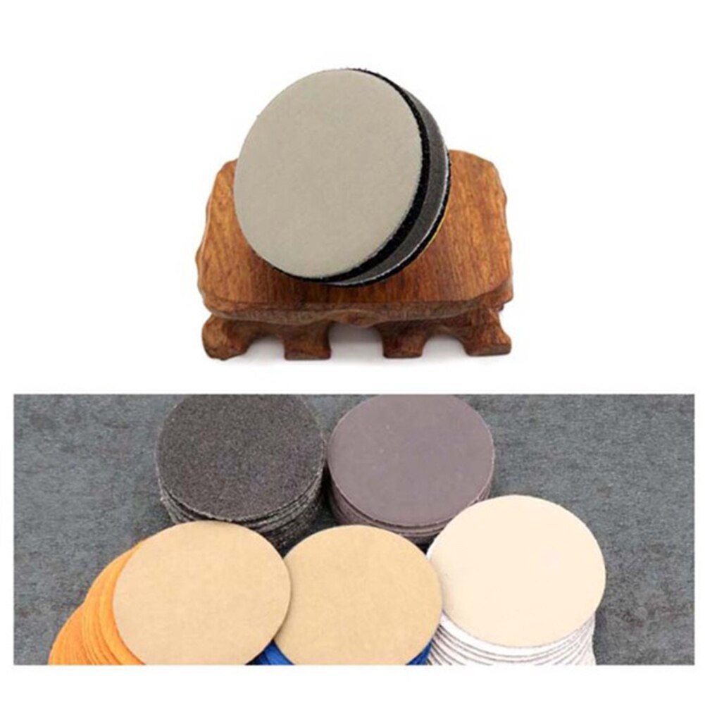 100PCS 2inch 50mm Hook&Loop Sander Sanding Discs Pads 80 To 7000 Grit Sandpaper Brand Accessories
