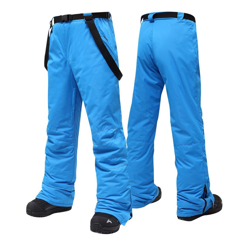 Ski Pants Men -30Celsius Windproof Waterproof Warm Couple Snow Trousers Winter Ski Snowboard Pants Brand