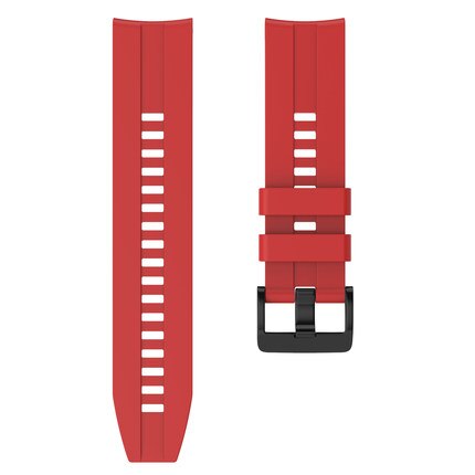 Voor huawei watch  gt 2 gt2 46mm smart watch siliconen originele sporthorlogeband armband 22mm horlogeband honor watch magic 2: Rood
