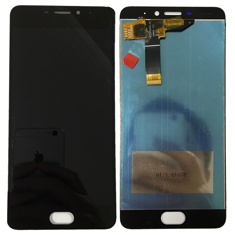 100% testado 5.2 lcd mm6 lcd para meizu m6 display lcd tela de toque com montagem do quadro para meilan m6 m711h peças de reparo.: Black No Frame