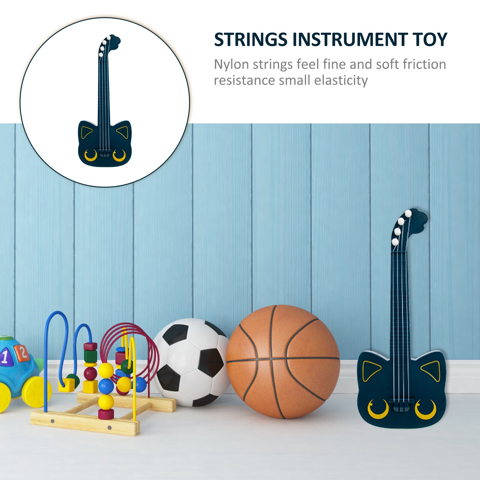 Snaren Instrument Kinderen Ukulele Gitaar Speelbal Muziekinstrument