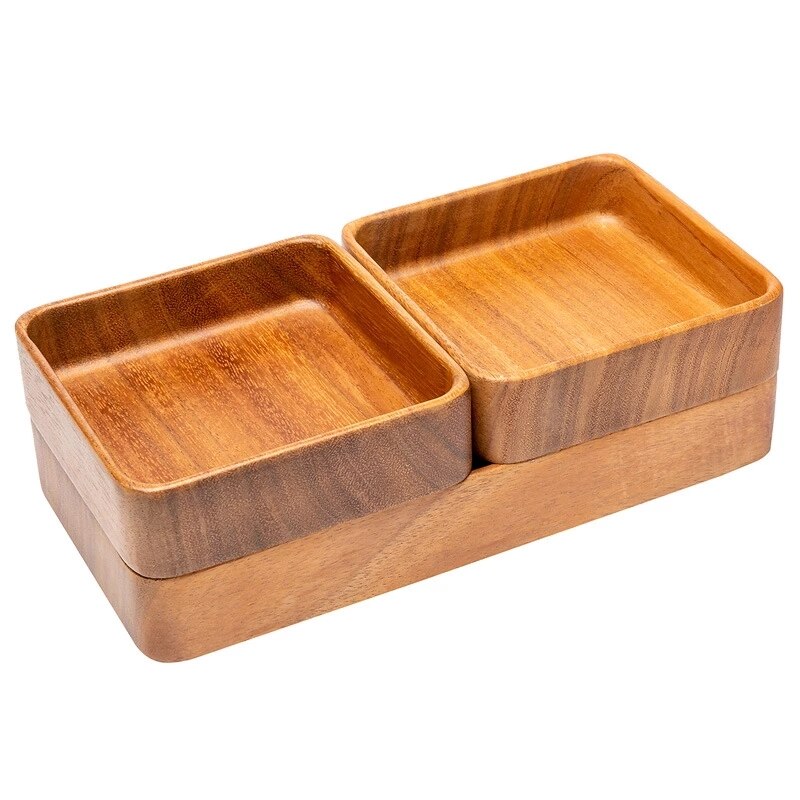 Home Living Room Coffee Tea Table Storage Box Snack Fruit plate Trays Dessert Dried Fruit Food Cake Dishes