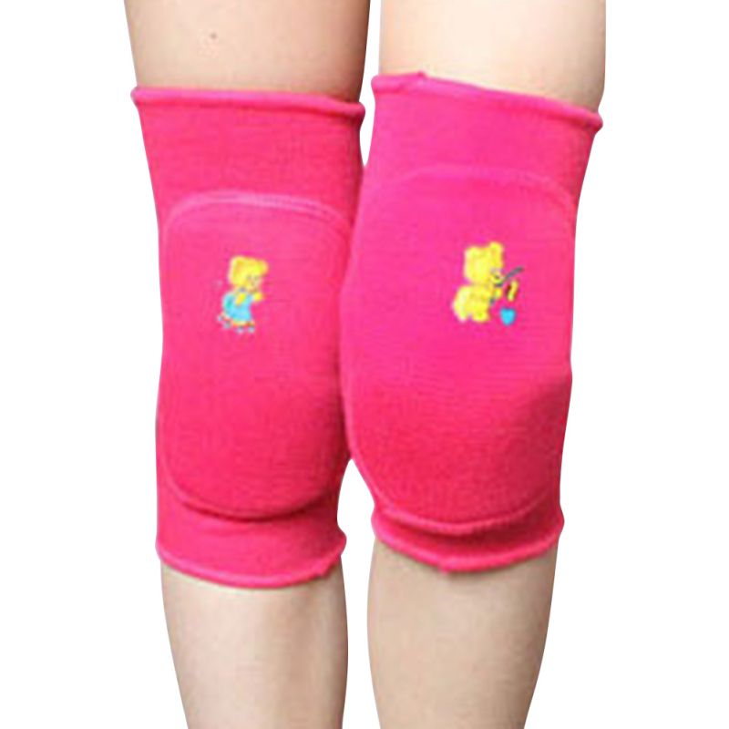 Kind kinderen sport kniebeschermer dans training spelletjes katoenen sport kniebeschermer kniebeschermer kniebeschermers accessoires
