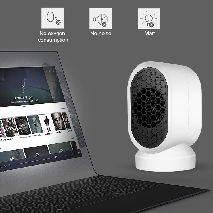 Mini Electric Heater Portable Home Heating Fan 600W Miniature Low Power Small Sun Heating Machine Low Noise Warm Air Blower