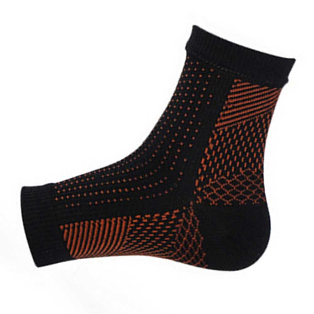 Proteção confortável esportes meias de compressão tornozelo suporte mangas de pé atividades ao ar livre náilon elástico basquete