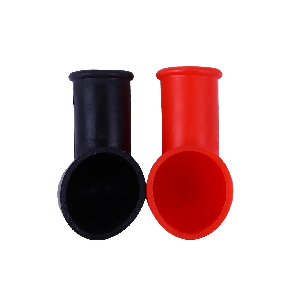 2 stuks batterijklemdeksel, rubberen beschermer