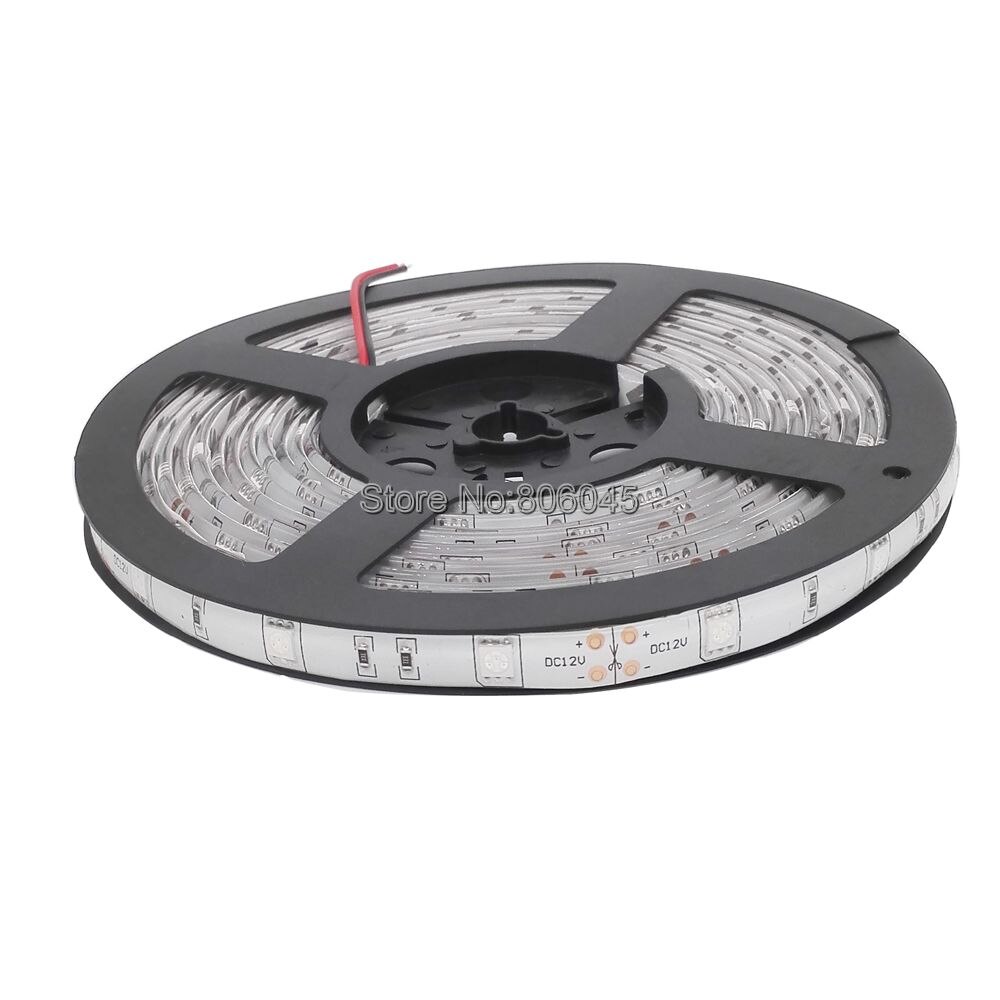 5M 12V Dc Smd 5050 Led Strip Licht 30LED/M 150Leds IP20 IP65 Waterdichte Lint Wit warm Wit 5050 Rgb Flexibele Led Streep