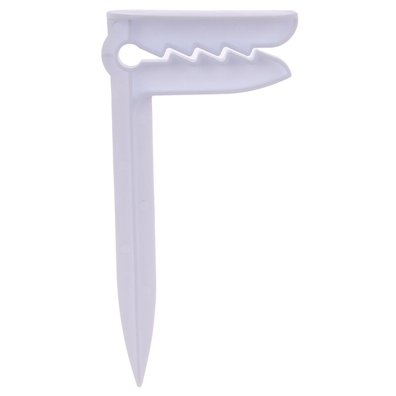 1 pieza Clip de toalla de playa pinza de alfombra de Camping pinzas de ropa de exterior para sujetar la hoja Clips de toalla Abrazadera para toallas de playa: white