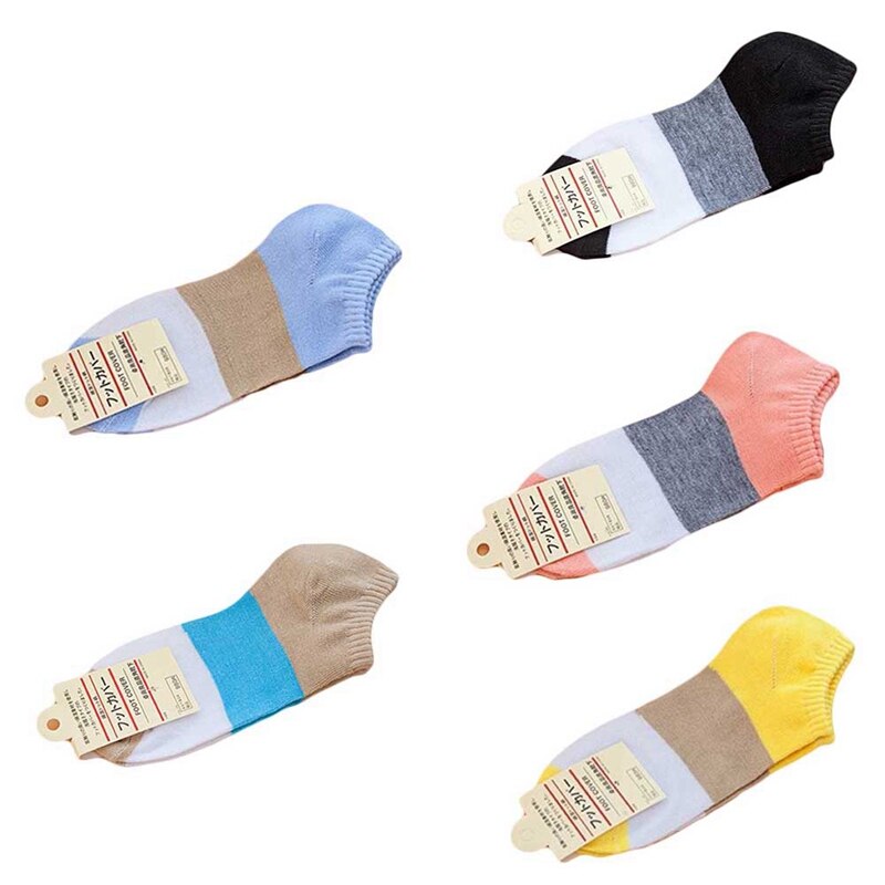 Women Socks Breathable Sports socks Solid Color Boat socks Comfortable Cotton Ankle Socks Korean Style Polyester Cotton Socks