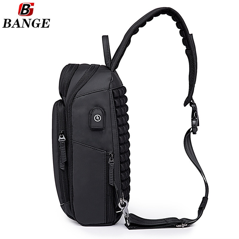 Men Sports Shoulder Bag for 9.7inch IPad Cross Body Bags Breathable Chest Pack Waterproof Messenger Women Male Sling Casual Bag