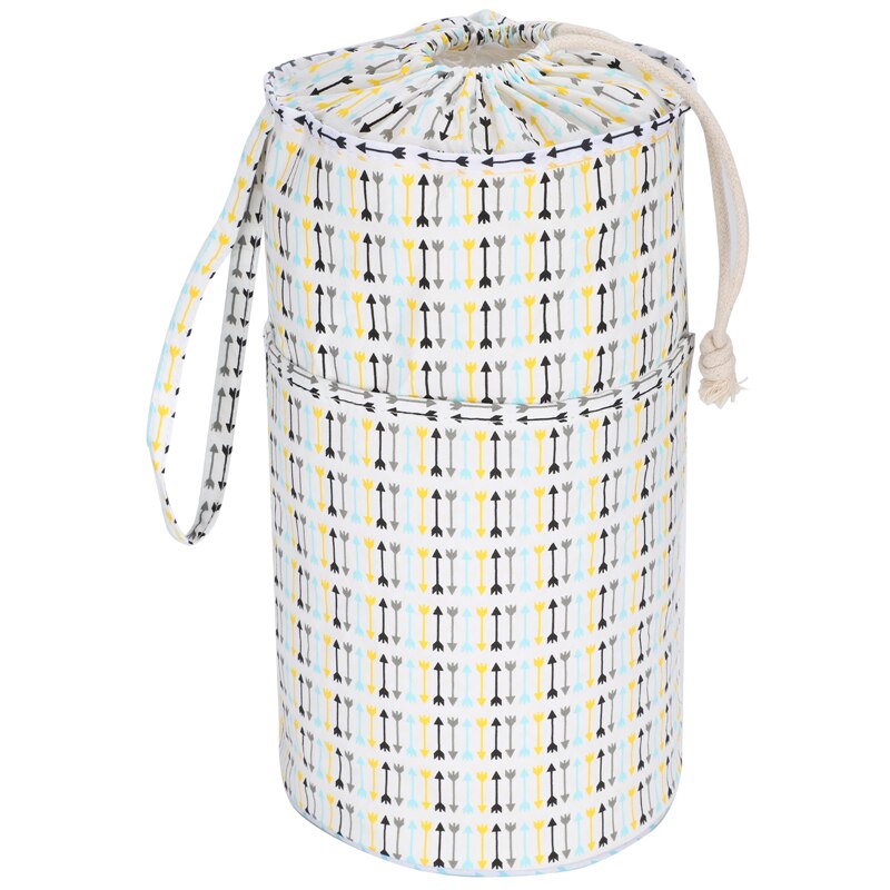 Borsa per cilindro tutto'uncinetto maglione per la casa fai-da-te ferri da maglia gancio per lana organizzatore di Tote per gli amanti della maglieria uncinetto principiante