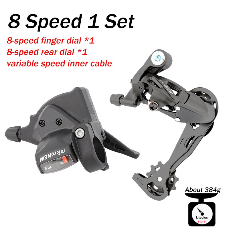 microNEW Mountain Bike Rear shifter 7/8/9/10/11 Speed road bike rear derailleur Bicycle transmission Rear Derailleur: MTB 8 Speed 1 Set