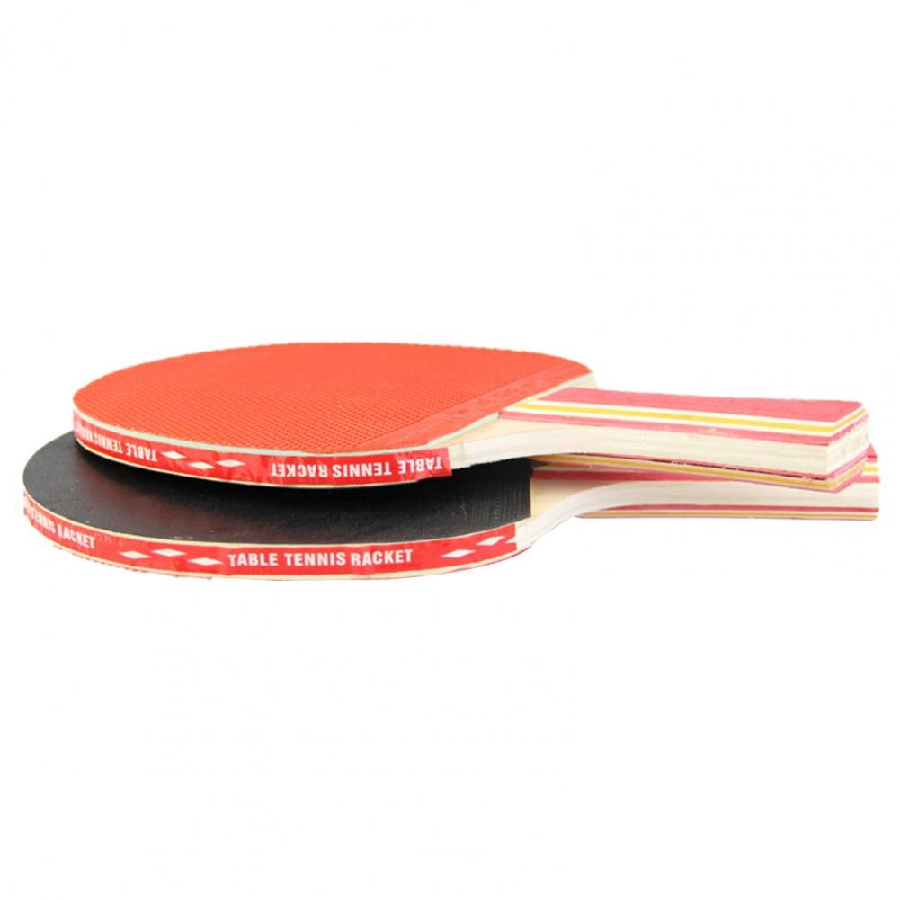 1Set Portable Entertainment Training Ping Pong Racket for Beginners
