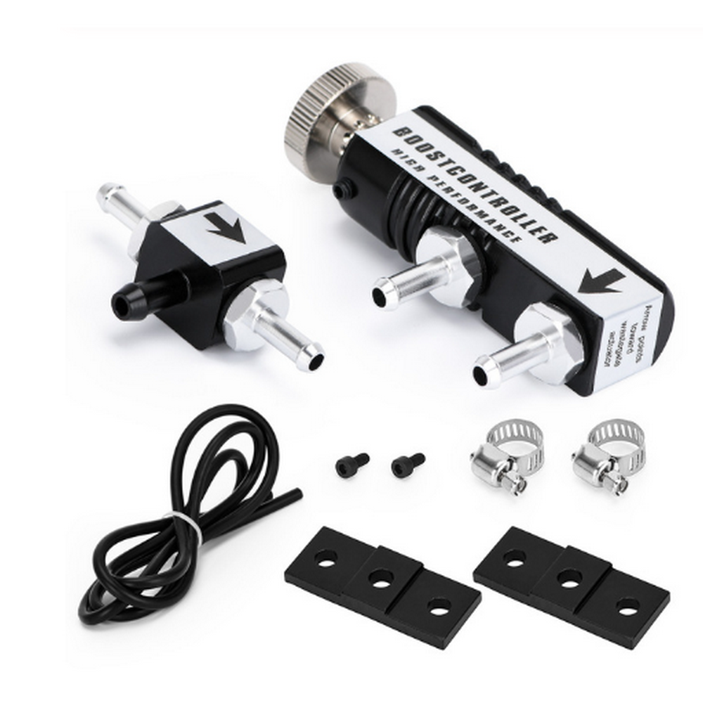 Universele Verstelbare Manual Turbo Boost Controller Kit 1-30 Psi In-Cabine Boost Control Auto Accessoires: Black
