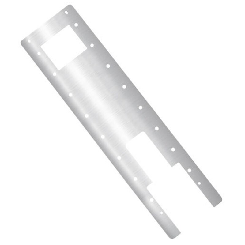 Accessoires pour Scooter électrique Ninebot ES2, pièces de mise à niveau du châssis, plaque de protection blindée, accessoires en acier inoxydable 304: Silver