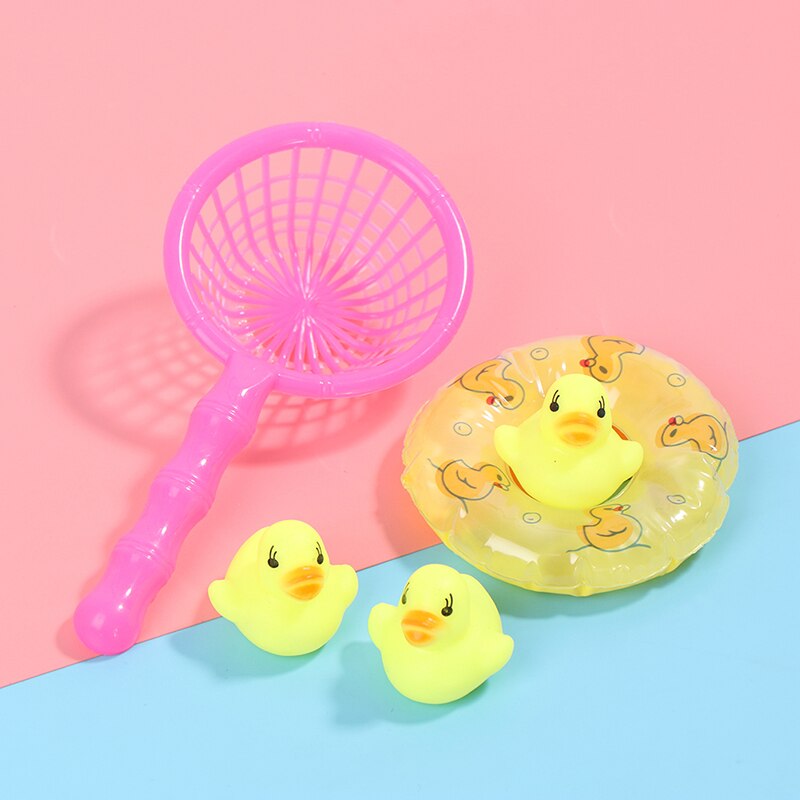 5 Stks/partij Willekeurige Mini Kleurrijke Rubber Float Bad Speelgoed Baby Badkamer Water Zwembad Speelgoed