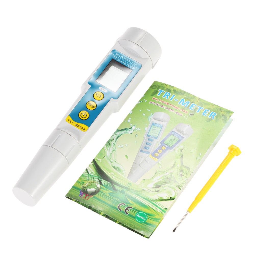 GroLine waterbestendige tester voor pH/EC/TDS/temperatuur - HANNA Instruments