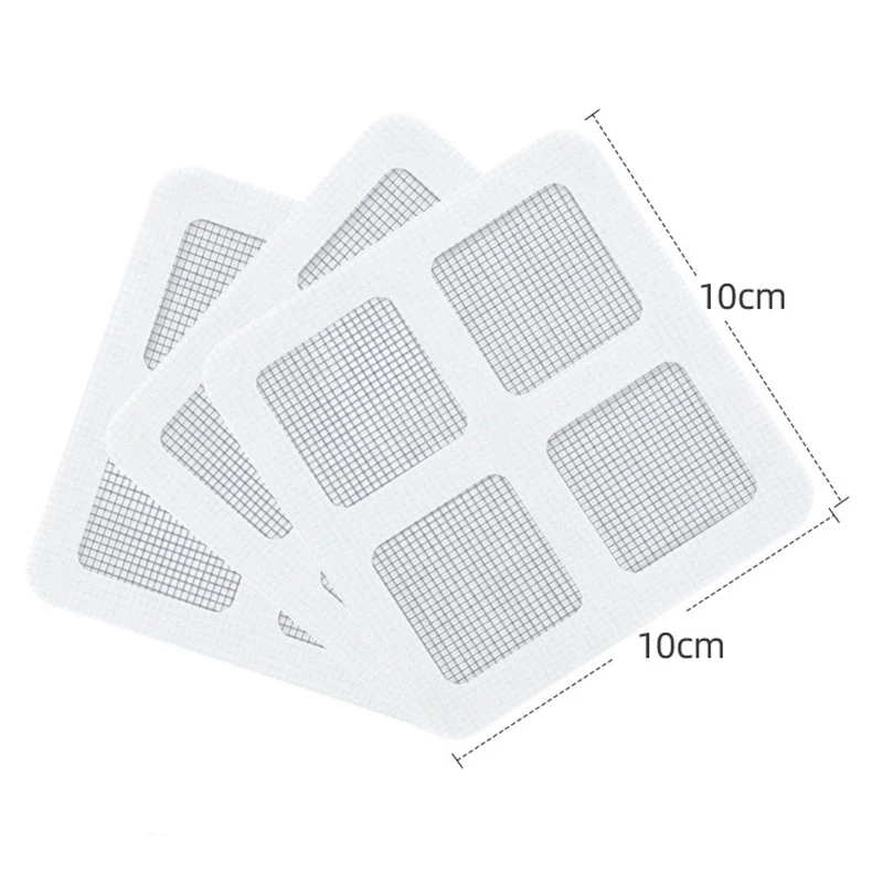 20 Stuks Wegwerp Haar Catchers Voor Douche Mesh Douche Afvoer Covers-Vloer Gootsteenzeefje Filter Mesh Stickers Badkamer accessoires