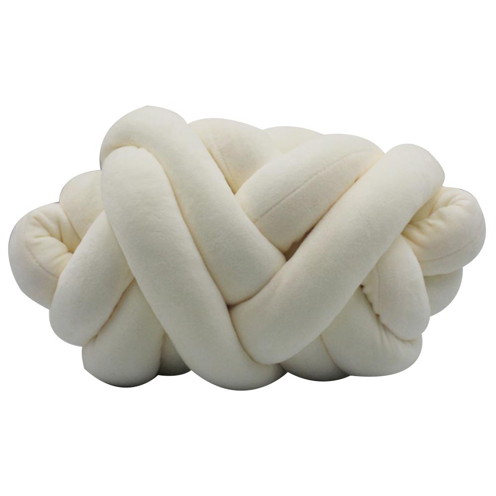 5cm/1.97in Length Nodic Knot Newborn Bumper Long Knotted Braid Pillow Baby Bed Bumper in the Crib Infant Room Decor: E