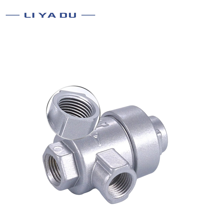 XQ-válvula neumática de escape rápido, 1 piezas, 1/4 ", 3/8", 1/2 ", 170600 171000 171500, válvula auxiliar de aluminio