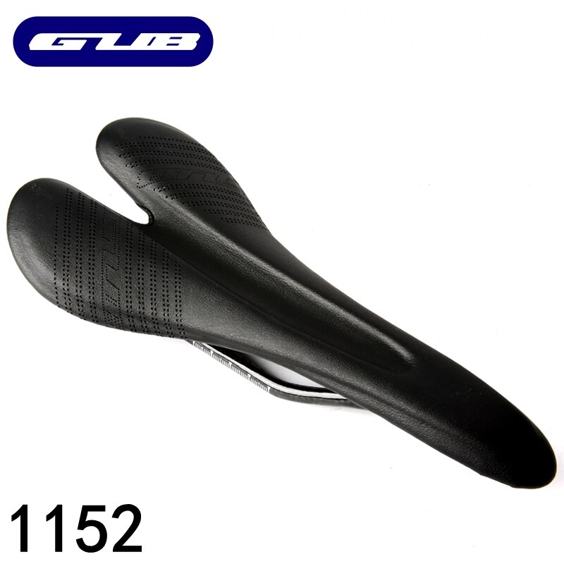 Gub-sillín de fibra de carbono 1158 para bicicleta de montaña, almohadillas de Material de carbono 3k T700, cojines de cuero ligero: BLACK-1152