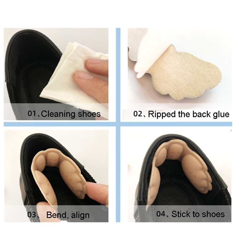 2 Paar Einlegesohlen Für High Heels - Rutschfeste Einlagen Für Damenschuhe