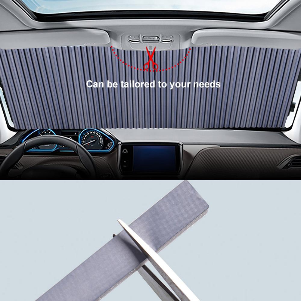Parasol de coche para automóvil, parasoles para salpicadero de automóvil, cubiertas de ventana, cubierta de parabrisas para automóvil, accesorios protectores UV para Interior