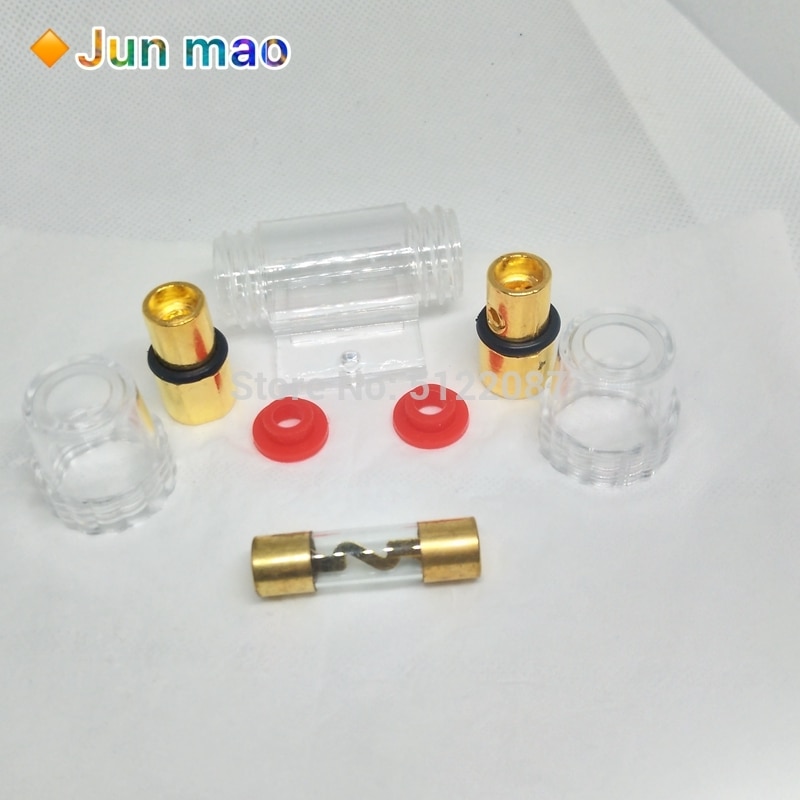 1 Set 30A 40A 50A 60A 70A 80A 100A Agu 10*38 Mm Zekering & Houder Car Audio Refit zekeringhouder Auto Stereo Audio Stroomonderbreker Inline