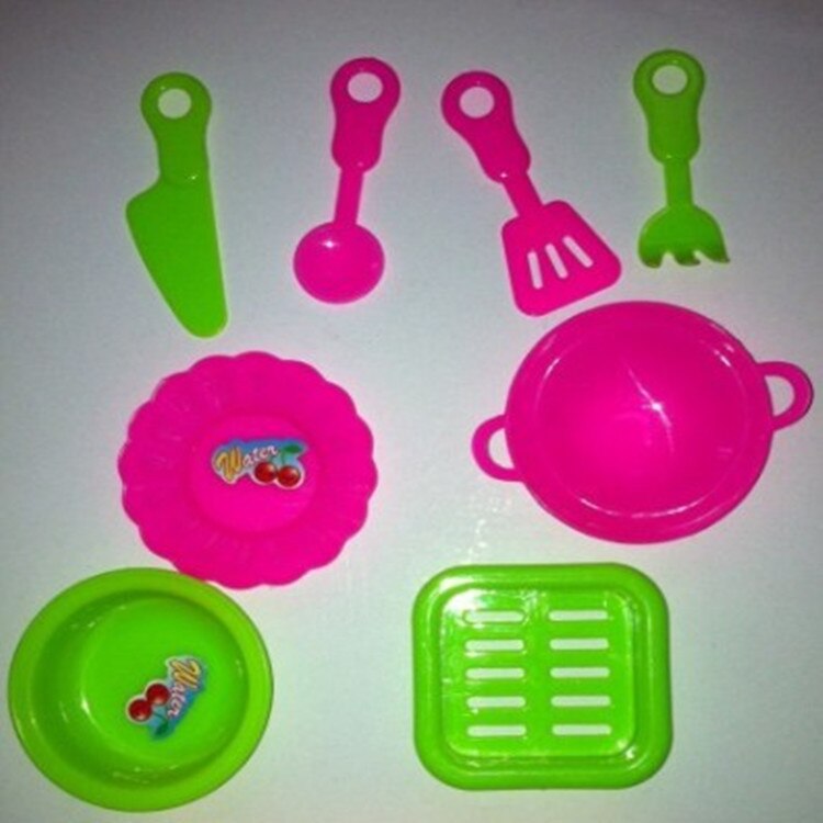 Kinderen Mini Keuken Cookware Pot Pan Kids Pretend Koken Spelen Speelgoed Simulatie Keukengerei Speelgoed Set Kinderen
