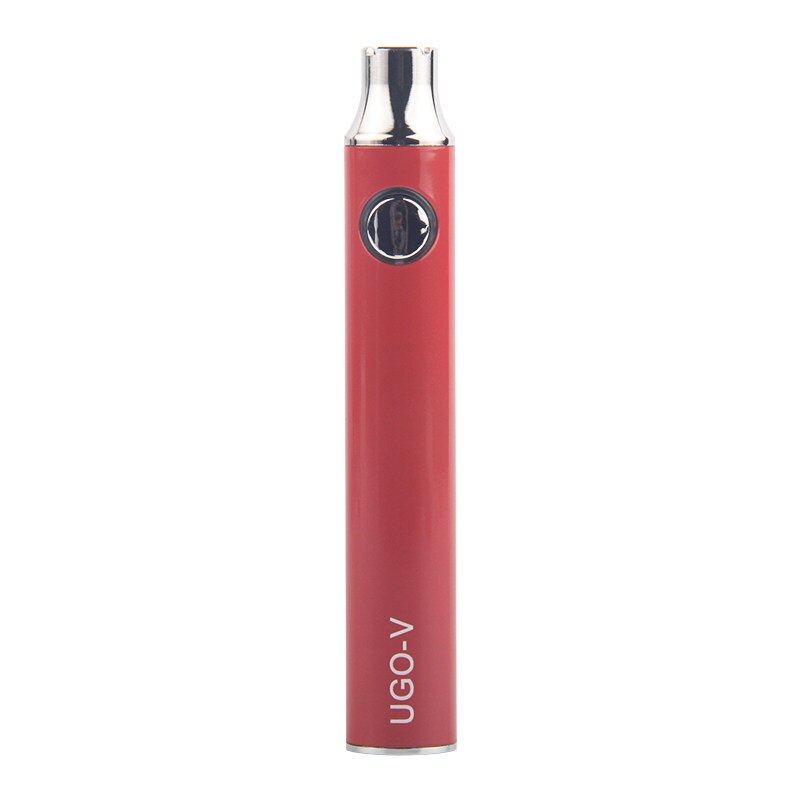 5Pcs Original UGO V Preheat 510 Thread Variable Voltage USB Charging Vape Pen 650mah 900mah EVOD Vape for ego ce4 ce5 vapes tank: Red / 650mah