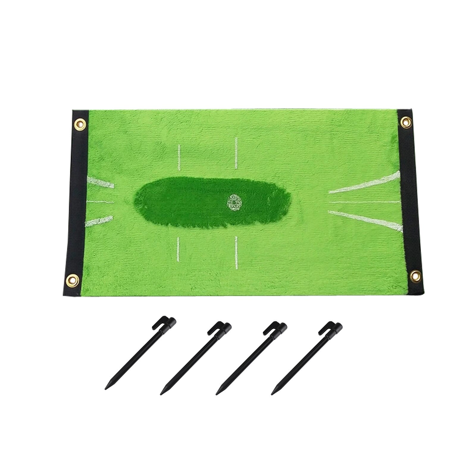Golf Tapis D'entraînement pour Balançoire Détection Bâton Mini Golf Pratique Formation Jeu et pour le Bureau À La Maison Usage Extérieur #: A