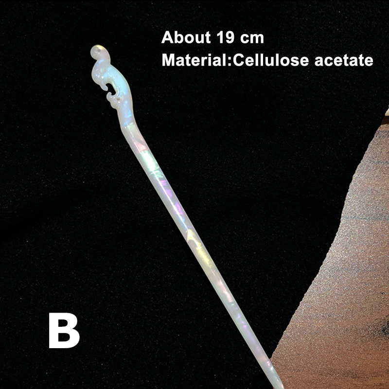 Word Of Honor Wen Ke Xing Cosplay Prop Fan Zhou Zishu Folding Fans Shan He Ling Tian Ya Ke Hairpin Hair Accessory: GRAY