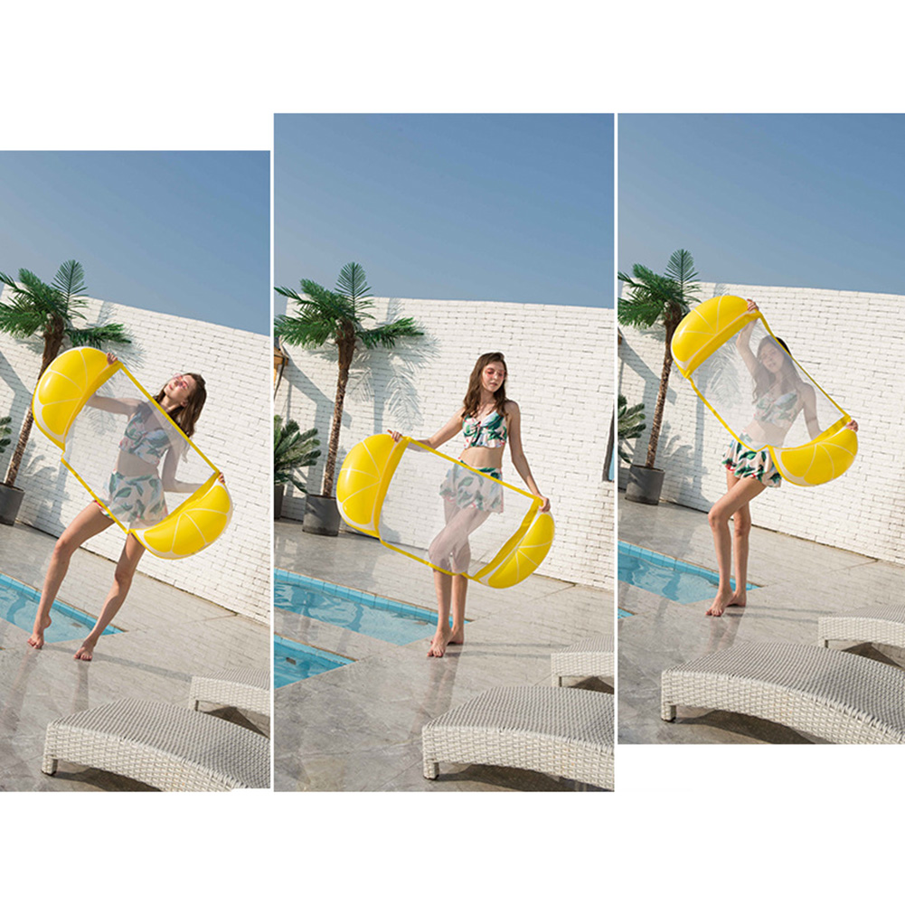 Oppustelig swimmingpool flydende vand hængekøje liggestol sommer legetøj