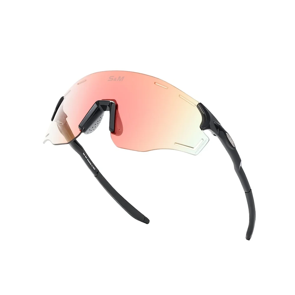 Gafas de sol deportivas polarizadas para motocicleta, lentes de luz polarizadas transparentes que cambian de Color, módulo Multicolor, venta de verano
