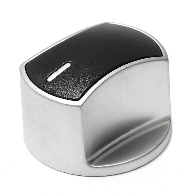 Metal Silver Universal Silver Gas Stove Knobs Cooker Oven Hob Kitchen Switch Control Newest 168 button