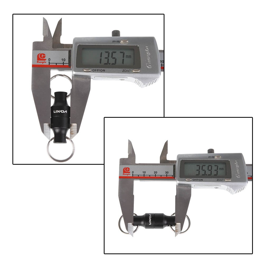 Lixada Fly Fishing Magnetic Net Release Holder Keeper Magnet Clip Landing Net Connector